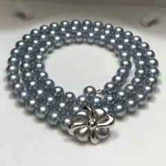【CACHER テリ強】 あこや 7.5ミリ 50g 65cm SV ネックレス CACHER テリ強】 あこや 7.5ミリ 50g 65cm SV ネックレス - メルカリ