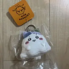 ちいかわパーク ミニマスコットキーリング おばけなハチワレ　ハロウィン