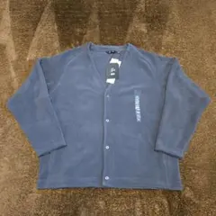 ユニクロ x ニードルス フリースオーバーサイズカーディガン ダークグレー XL