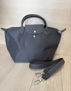 Longchamp ル プリアージュ ネオS ダークグレー