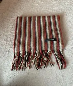 INED HOMME （イネド オム）ラムウール ストライプマフラー