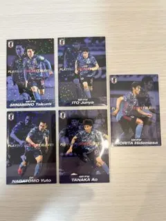 2022 日本代表 ホロレアカード ５枚セット