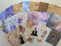 《スプリングセール》No.15コラージュ素材デザインペーパーおすそわけ