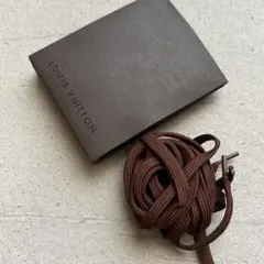 新品未使用 ルイヴィトン シューレース 靴紐 茶
