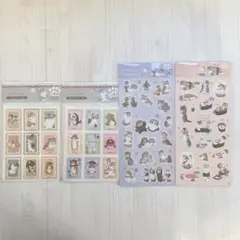 モフサンド フラットシール　スクエアシール 4点 セリア