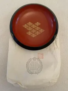 新品　輪島塗 皿 金彩 伝統工芸品　菓子皿　お盆のサムネイル