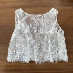 Garden of Grace ウェディングボレロ ノースリーブ 総レース