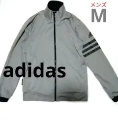 adidas☆ ジップアップ☆ジャケット　M スポーツ ゴルフ テニス