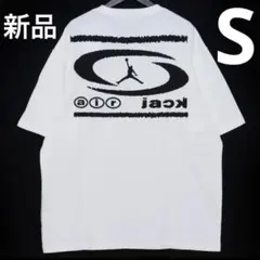 S ☆新品タグ付☆ ★ ジョーダンxトラビススコット　★ Tシャツ　★ ホワイト