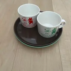 カップ・ソーサーセット 動物イラスト