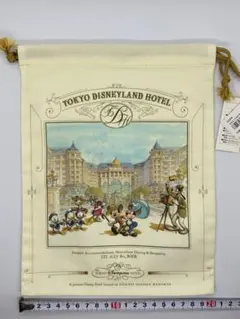 02《未使用》東京ディズニーランドホテル　グランドオープン記念　巾着袋