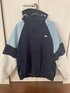 ラコステ メンズ ヘリテージ ウォーターレジスタント カラーブロック ジャケット