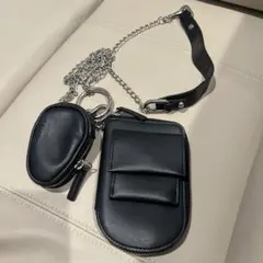 JEANASIS ジーナシス ウォレットチャームバッグ ウォレットショルダーのサムネイル