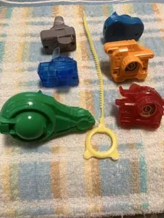 爆転シュートベイブレード　シューター　ワインダー　まとめ売り　7点　左　右回転