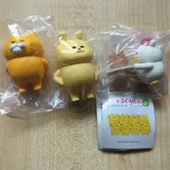 おいしそう　ワンワンちゃん　マーミーちゃん　ノラネコぐんだんフィギュア　3種