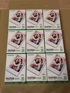 FUJIFILM instax mini チェキフィルム 10枚入9 個セット