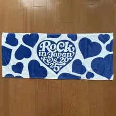 ROCK IN JAPAN FES 2025 フェイスタオル ハート ロッキン - メルカリ