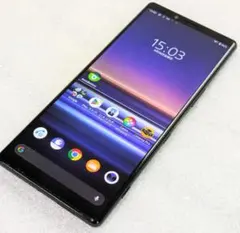 Xperia 1 802SO ブラック SIMフリーのサムネイル