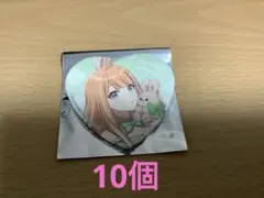 学園アイドルマスター　Lady Rabbit ハート缶バッジ　10個　紫雲清夏