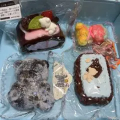 スクイーズ5点セット 色々なショップお得 バブルランドその他 - メルカリ