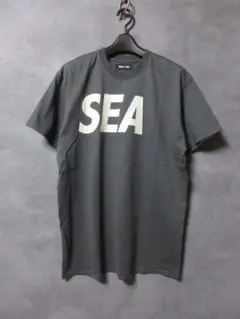 WIND AND SEA ロゴ Tシャツ グレー L
