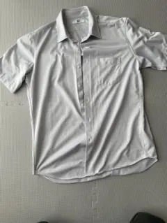 半袖ワイシャツ ライトグレー　ユニクロ