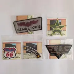 ワッペン　5点セット