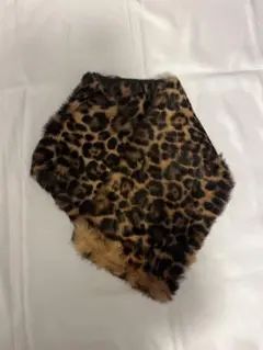 GUCCI グッチ レオパード柄 ファーストール ショール