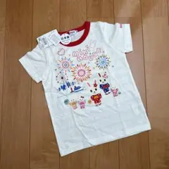 ミキハウス 100cm Tシャツ うさこ刺繍 完売商品 - メルカリ