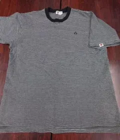 大きいサイズ　A BATHING APE ストライプ Tシャツ XL