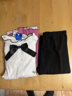 バースデイ　Disneyミニー長袖パジャマセット ピンクドット柄　120センチ