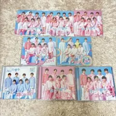 なにわ男子 初心LOVE CD 5枚セット　５形態　DVD