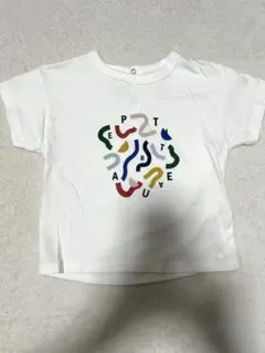 プチバトー　Tシャツ　半袖Tシャツ　トップス　80 90 24m 白のサムネイル