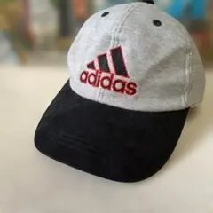 ♥期間限定♥希少♥日本製♥adidas グレー ブラック キャップ♥