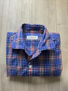 TOMORROWLAND チェック柄長袖シャツ