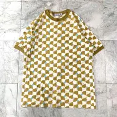 yves saint laurent リンガーTシャツ ロゴ刺繍 90sのサムネイル