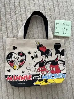 ミッキー、ミニー　ミニトート