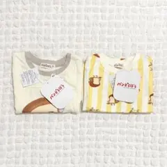新品 半袖Tシャツ トップス 80 パンどろぼう 2枚セット まとめ売り