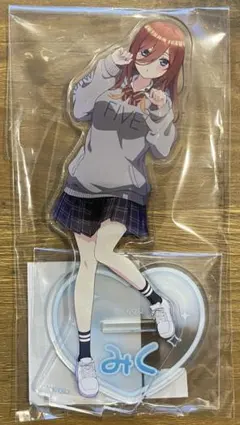 五等分の花嫁 中野三玖 アクリルスタンド TrickorHeart