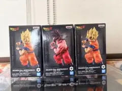ドラゴンボールZ SPIRITFLICKS 01 孫悟空　フィギュア3種