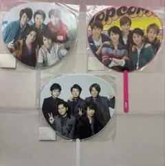 嵐　全員集合　ミニうちわ　3枚セット