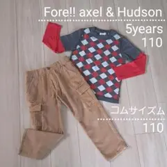 コムサイズム　110 コーデュロイ　パンツ　Tシャツ　長袖