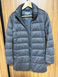 ダークグレー Mサイズ キルティングダウンジャケット