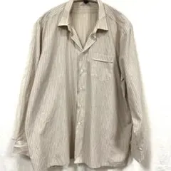 【美品】Studio Leonardo ストライプ ワイシャツ