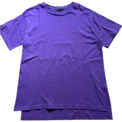 紫 パープル BIGシルエット無地Tシャツ 半袖のサムネイル