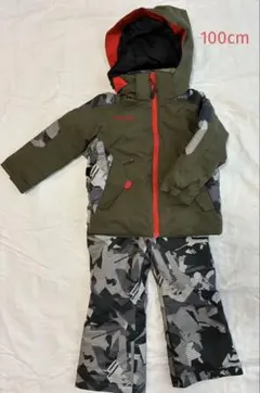 phenix 子ども用スキーウェア 100 オリーブグリーン迷彩