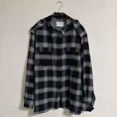 SUGAR HILL】23SS オンブレチェック オープンカラーシャツ - メルカリ