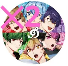 シクフォニ　50万人記念　缶バッジ　全員