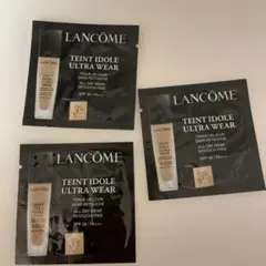 ランコム　タンイドルウルトラウェアリキッド　サンプル　ファンデーション