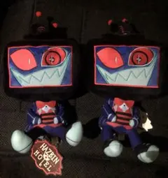 ハズビン・ホテルへようこそ おすわり ぬいぐるみ ヴォックス2体セット